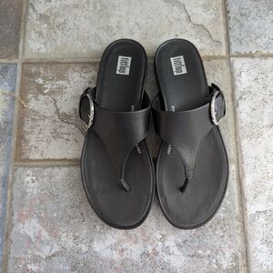 Black Fitflop Sandals size 7